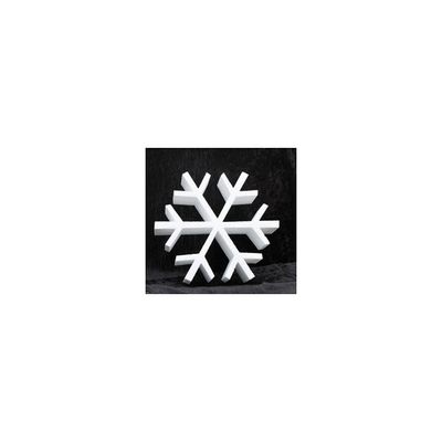 5x Piepschuim vormen ijskristal 40 cm hobby/knutselmateriaal