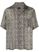KAPITAL chemise imprimée à manches courtes - Gris