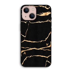 Gouden marmer: iPhone 13 Biologisch afbreekbaar hoesje