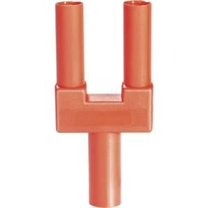 Schnepp SI-FK 19/4 mB rt Veiligheids-kortsluitingstekker Rood Stift-Ø: 4 mm Penafstand: 19 mm 1 stuk(s)