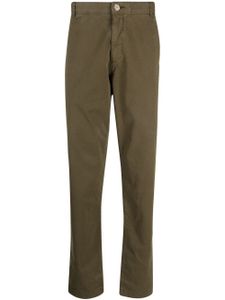 Woolrich pantalon droit à taille mi-haute - Vert