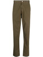 Woolrich pantalon droit à taille mi-haute - Vert