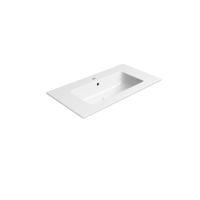 Keramiek Wastafel Sapho Pura 82x46 cm Wit ExtraGlaze