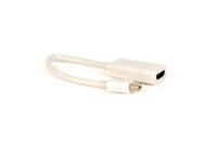 Mini DisplayPort naar HDMI adapterkabel wit 15 cm