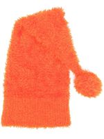 Moschino Pre-Owned bonnet à pompon (années 2000) - Orange - thumbnail