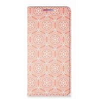 Motorola Moto G60s | Hoesje met Magneet | Pattern Orange