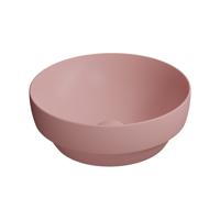 Keramische Opbouw Waskom Sapho Pura dia. 40 cm Roze