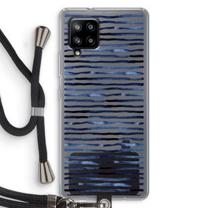Verrassende lijnen: Samsung Galaxy A42 5G Transparant Hoesje met koord