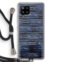 Verrassende lijnen: Samsung Galaxy A42 5G Transparant Hoesje met koord
