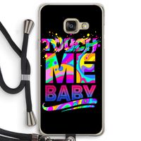 Touch Me: Samsung Galaxy A3 (2016) Transparant Hoesje met koord