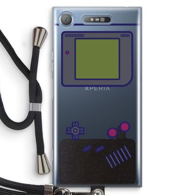 Game On: Sony Xperia XZ1 Transparant Hoesje met koord
