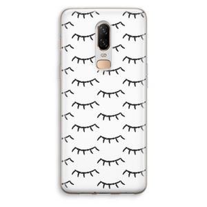 Wimpers: OnePlus 6 Transparant Hoesje