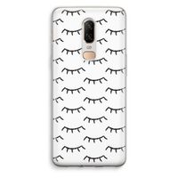 Wimpers: OnePlus 6 Transparant Hoesje Wimpers: OnePlus 6 Transparant Hoesje