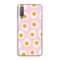 Dancing eggs: Samsung Galaxy A7 (2018) Transparant Hoesje