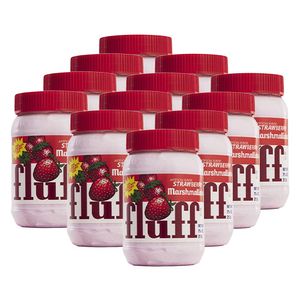 Fluff - Marshmallow Fluff Aardbei - 12x 213g