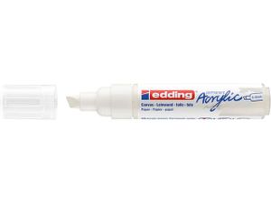 Acrylmarker edding e-5000 breed verkeerswit