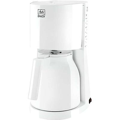 MELITTA 1017-05 Koffiemachinefilter met Enjoy II thermisch geïsoleerde kan - Wit