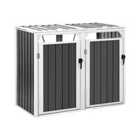 Kliko ombouw kast - 2 x 240 l - grijs