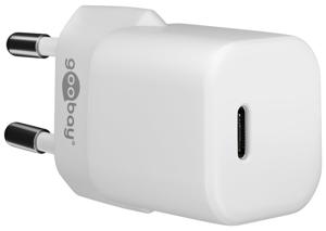 Goobay 61084 oplader voor mobiele apparatuur Mobiele telefoon, Tablet Wit AC Snel opladen Binnen