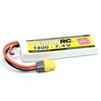 LemonRC LiPo accupack 7.4 V 1800 mAh Aantal cellen: 2 35 C Softcase XT60