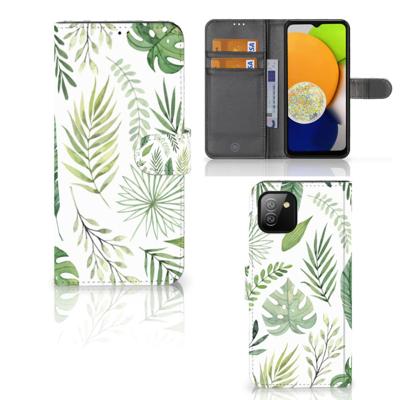 Samsung Galaxy A03 Hoesje Leaves Samsung Galaxy A03 Hoesje Leaves