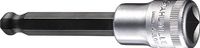 Stahlwille Dopsleutelbit | 1/2 inch binnen-6-kant | sleutelwijdte 5 mm | lengte 100 mm | 1 stuk - 03280005 03280005