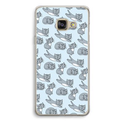 Poezen: Samsung Galaxy A3 (2016) Transparant Hoesje