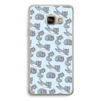 Poezen: Samsung Galaxy A3 (2016) Transparant Hoesje