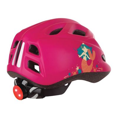 Kinderhelm Kids Mermaid XS 48/52 met Led
