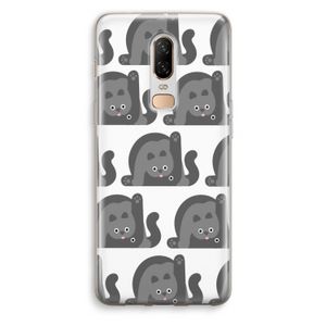 Cats: OnePlus 6 Transparant Hoesje