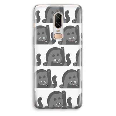 Cats: OnePlus 6 Transparant Hoesje