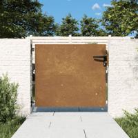 Poort 85x100 cm cortenstaal