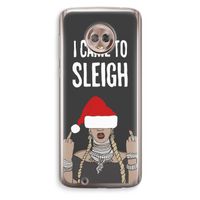 Came To Sleigh: Motorola Moto G6 Transparant Hoesje