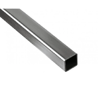 Blank stalen koker 35x20x2 mm - per meter