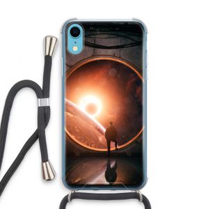 Ephemeral: iPhone XR Transparant Hoesje met koord