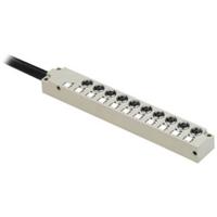 Weidmüller SAI-12-F 3P M8 L 15M 1234890000 Passieve sensor/actorbox M12-verdeler met kunststof schroefdraad 1 stuk(s)