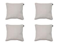 Sierkussen ca. 50x50 cm Napels taupe water repellent coating (4 stuks) Madison - Madison