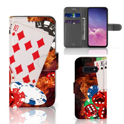 Samsung Galaxy S10e | Wallet Case | met Pasjes | Casino