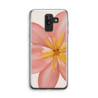 Pink Ellila Flower: Samsung Galaxy J8 (2018) Transparant Hoesje