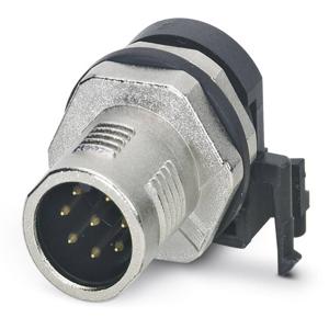 Phoenix Contact 1437012 Sensor/actuator inbouwconnector M12 Aantal polen (sensoren): 8 Stekker, inbouw 10 stuk(s)