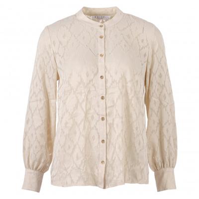 Enjoy - Beige | Dames | Blouse | Beige | XXL | regular | Kamst mode