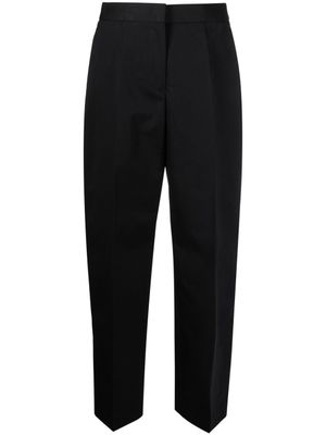 Jil Sander pantalon de costume court - Noir