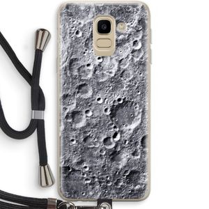 Maanlandschap: Samsung Galaxy J6 (2018) Transparant Hoesje met koord