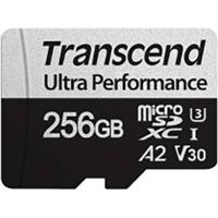 Transcend microSDXC 340S microSDHC-kaart 256 GB Class 10, Class 3 UHS-I - thumbnail