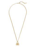 Marc Jacobs collier à pendentif slogan - Or - thumbnail