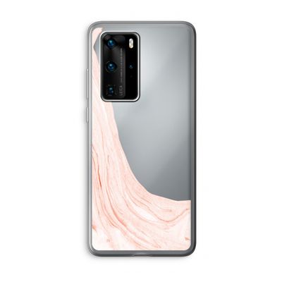 Peach bath: Huawei P40 Pro Transparant Hoesje