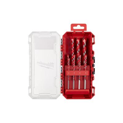 Milwaukee Betonboren Premium Packout Friendly Box Set (4 x 90, 5/5/6/6 x 100, 8/10/12 x 150 mm) - 4932493881