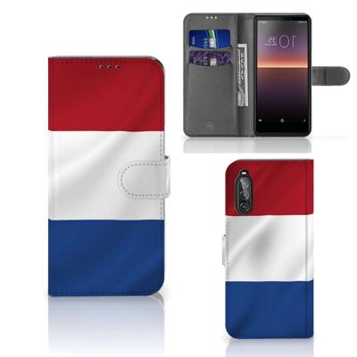 Sony Xperia 10 II | Bookstyle Case | Nederlandse Vlag