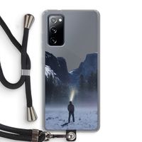 Wanderlust: Samsung Galaxy S20 FE / S20 FE 5G Transparant Hoesje met koord