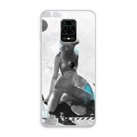 I will not feel a thing: Xiaomi Redmi Note 10 Lite Transparant Hoesje